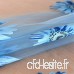 Emmala 100 * 200Cm Fleurs De Tournesol Motif Transparent Voile Unique Rideau Drapés Plaque Sheer Tulle Drapé Bleu 100 X 200 Cm Color : Blau  Size : 100X200Cm - B07VN583SK
